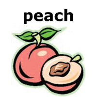 peach