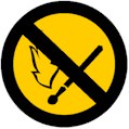 no fire